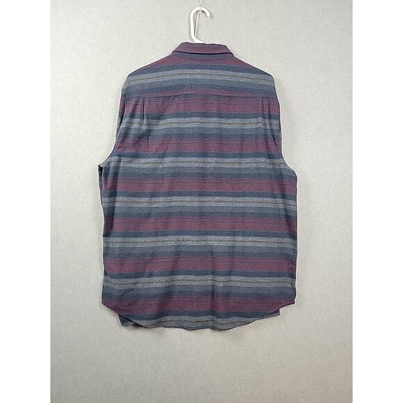 Rails Arrowhead Canteen Striped LS Soft Flannel Button Up Shirt Men's Large - Picture 6 of 12